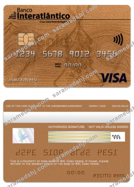 Cabo Verde Banco Interatiantico bank visa gold card